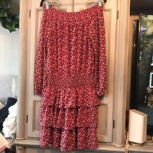 MK smocked mini dress 🌺